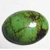 20x26.5 MM Huge size - Natural TIBETIAN TOURQUISE - Oval Shape Cabochon - Old Looking Pattern Rare to get